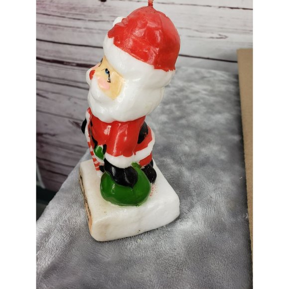 Vintage 1979 KOREA SNP Santa Candle Holiday Joy Merry Christmas Happy New Year - Picture 4 of 7